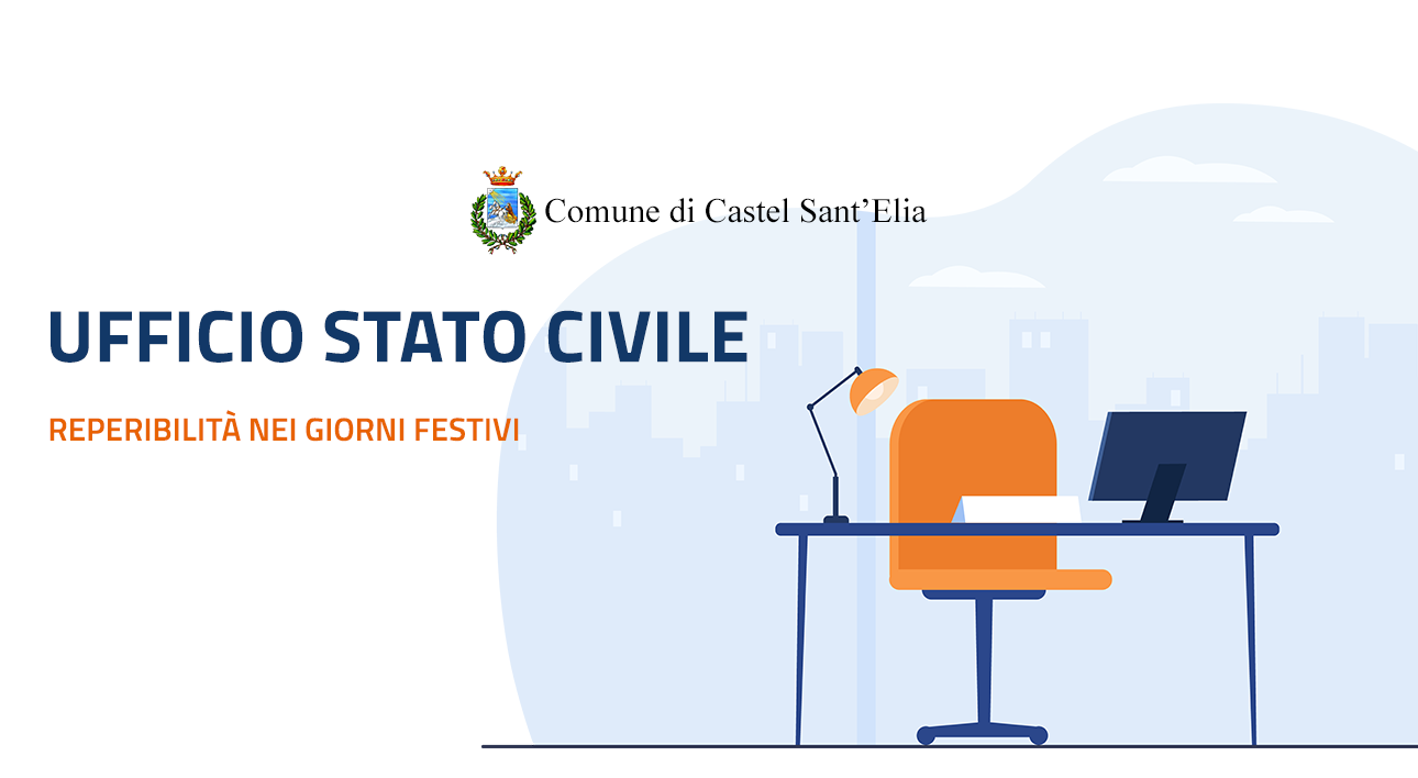 ANTEPRIMA CASTELSANTELIA 2025 reperibilità stato civile