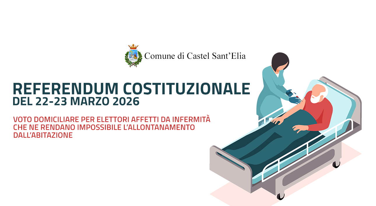 ANTEPRIMA CASTELSANTELIA 2026 voto domiciliare referendum 2026