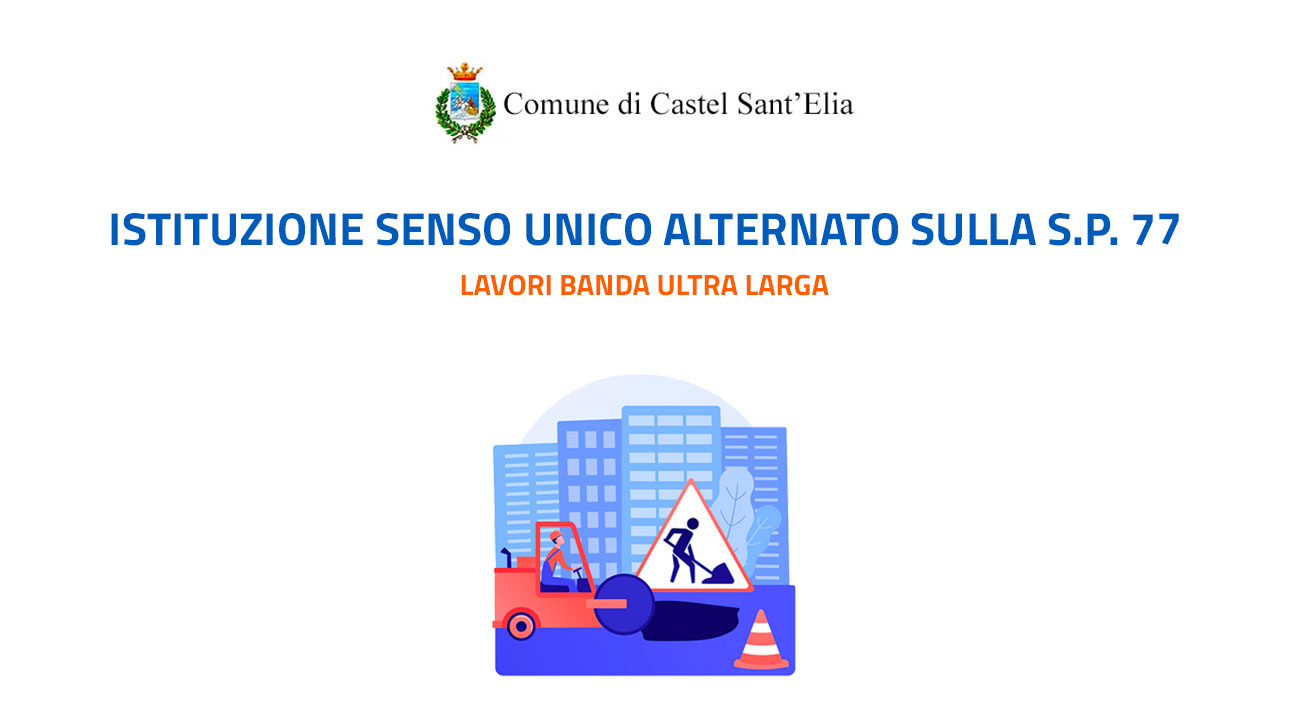 Cover lavori Castel Sant'Elia